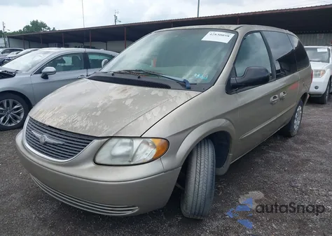 2002 Chrysler Town & Country Lx z USA, uszkodzony, nr VIN 2C4GP44372R730132